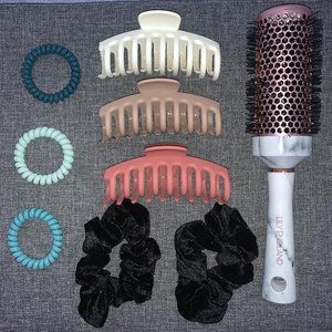 Hair Accessories and Brush